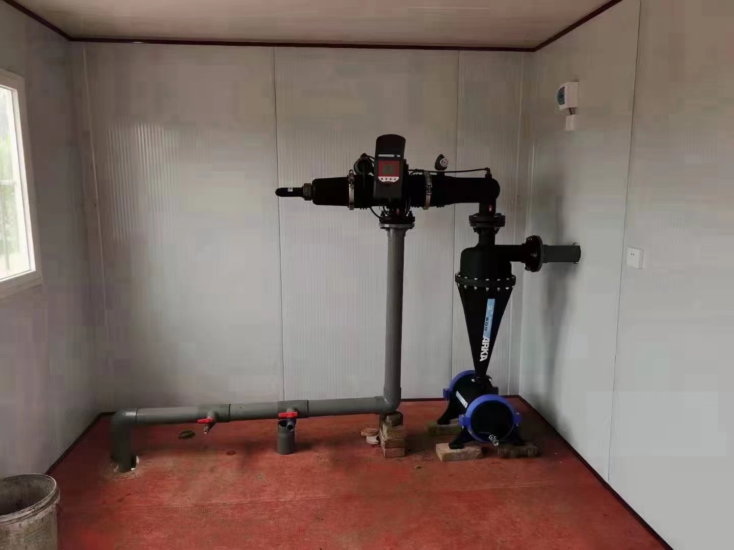 sistema de filtro de tela autom&aacute;tico